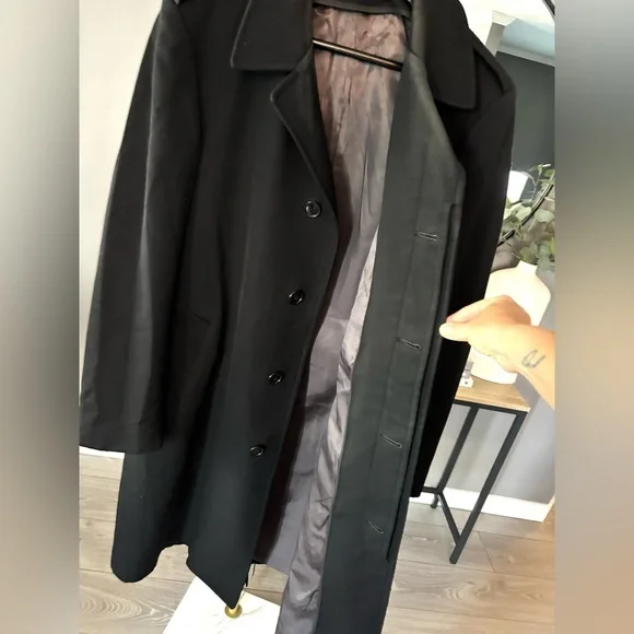 Vintage Military Wool Coat - Picture 7 of 12